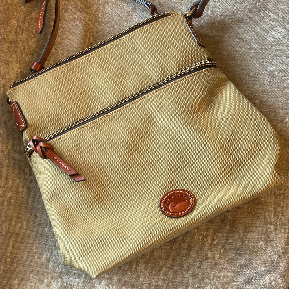 Dooney & Bourke Beige Crossbody Bag